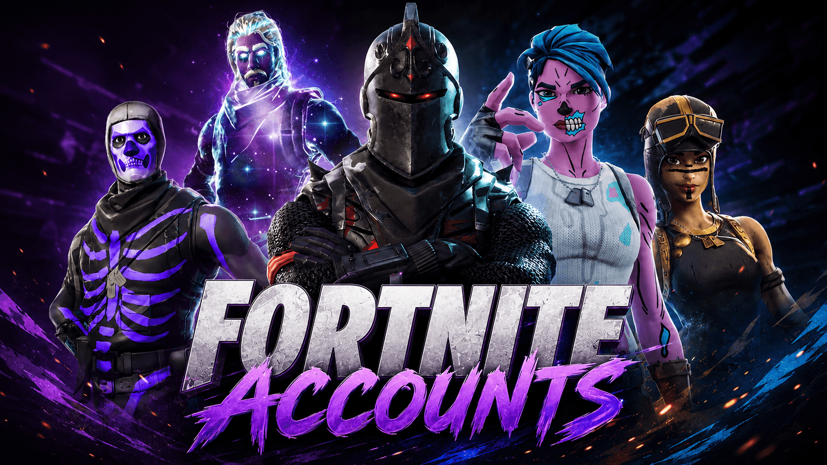 Fortnite account listings